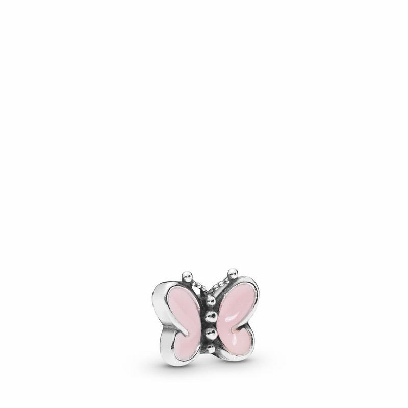Pandora Pink Butterflies Petite Charm Silver Egypt YM0863574